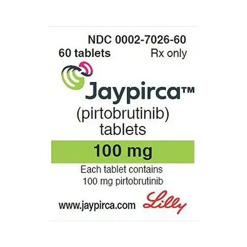JAYPIRCA (pirtobrutinib) tablets In India Ahmedabad Bengaluru Chennai Kolkata Mumbai
