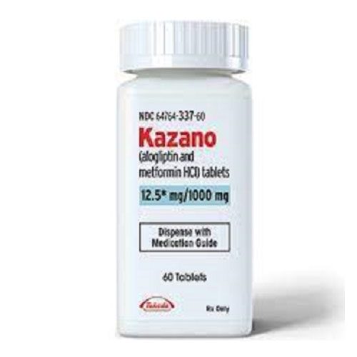 KAZANO (alogliptin and metformin HCl) tablets Price In India and Overseas