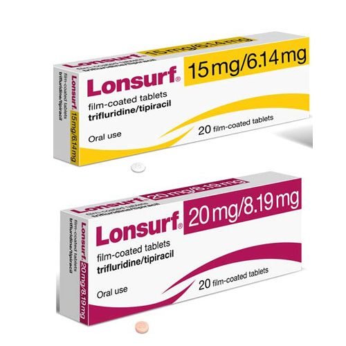 LONSURF (trifluridine and tipiracil) tablets Price In India and Overseas