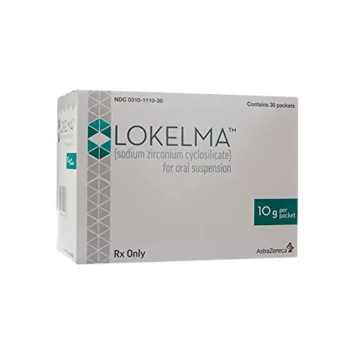 LOKELMA (sodium zirconium cyclosilicate) for oral suspension Price In India